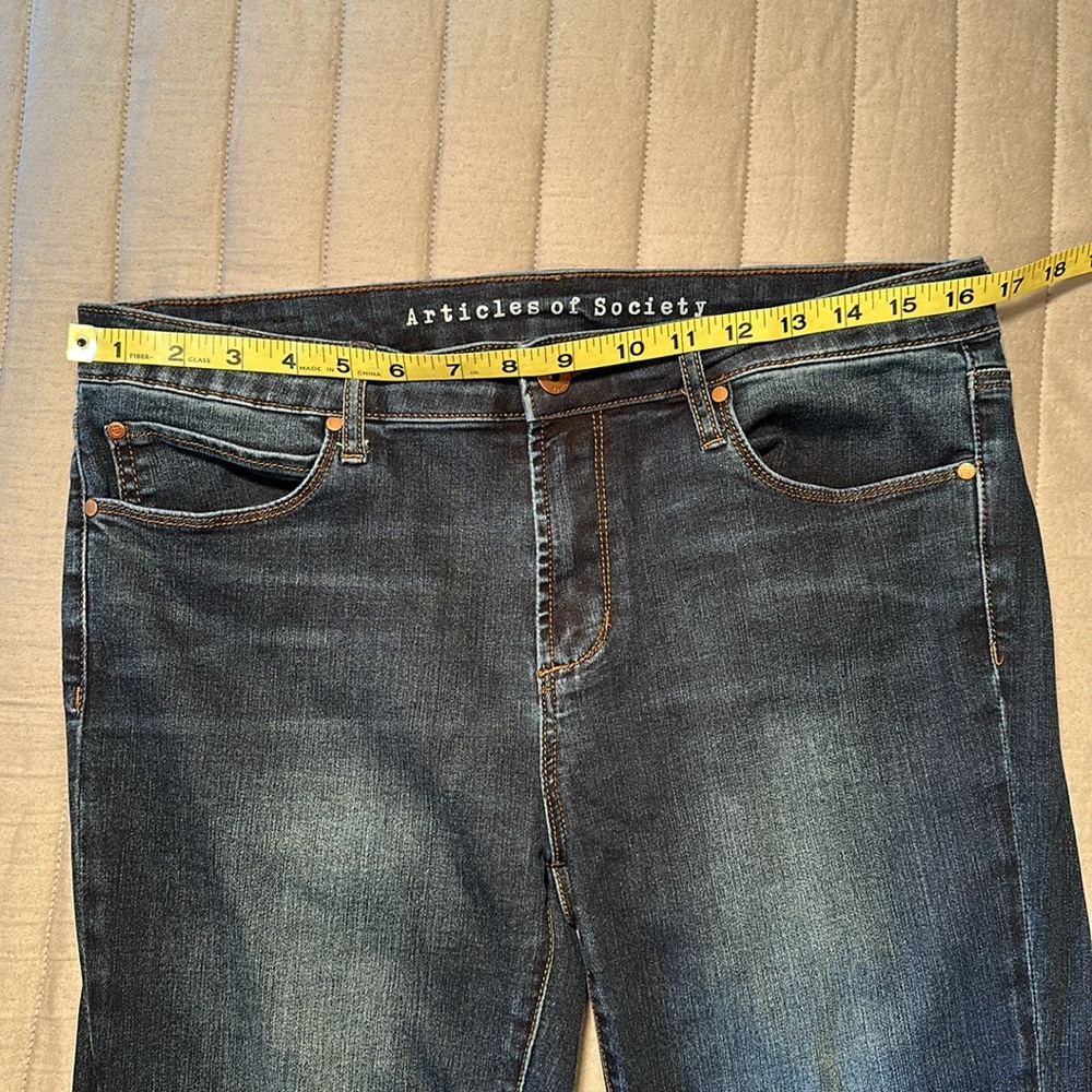 Articles of Society Dark Blue West End denim Jeans - Picture 5 of 9